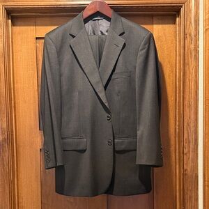 Brooks Brothers Charcoal Gray two piece suit.